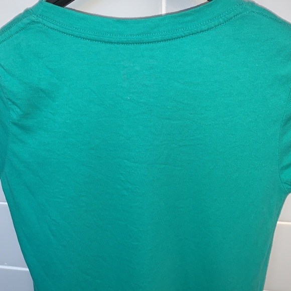 Cute Green Cap Sleeve Tee - Picture 11 of 14